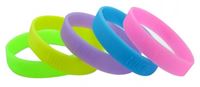 BRACCIALETTO SILICONE LUMINESCENTE